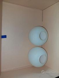 Bocce lampadario vintage anni 70