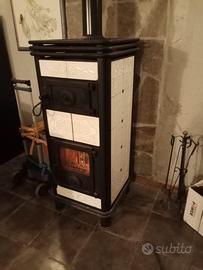 Stufa a legna Castelmonte 9 kW revisionata