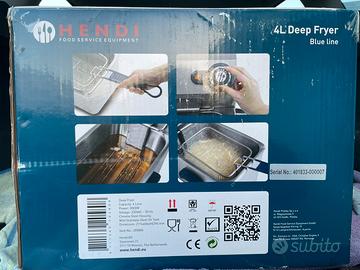 Friggitrice elettrica con cestello