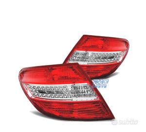 FANALI MERCEDES W204 LIMOUSINE 07-10 LED ROSSO CRI
