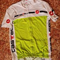 Maglia CICLISMO ORIGINALE NUOVA castelli fluo TG.L