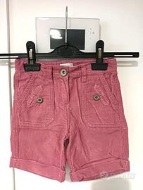 Pantaloncini bambina 3/4 anni