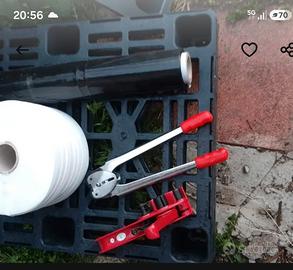 reggiatrice pallet plastica per imballare 