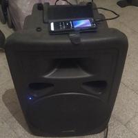 Cassa Speaker Attiva completa di cavi da 10 metri 