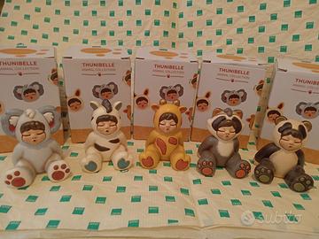 bimba koala giraffa zebra procione panda thun