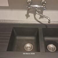 lavabo da cucina, nero opaco