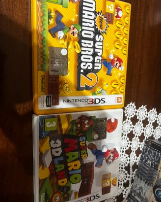 New super Mario bros 2 e Mario 3dLand