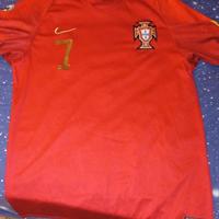 maglietta da calcio del portogallo di Ronaldo 