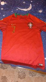 maglietta da calcio del portogallo di Ronaldo 