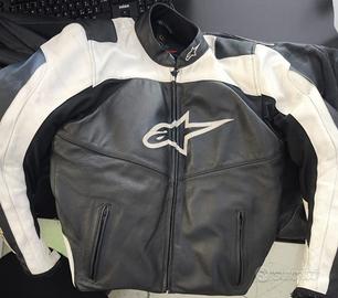 giacca moto pelle alpinestar