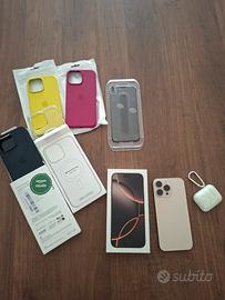 Iphone 16 pro max 256 GB + set