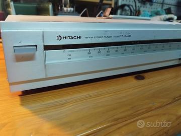 sintonizzatore stereo Hitachi FT-3400 anni ’70