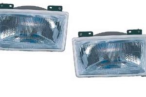 SET 2 FARO FANALE PROIETTORE ANTERIORE PER FIAT DU