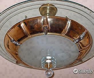 1950 Plafoniera di Fontana Arte . RARA. Design