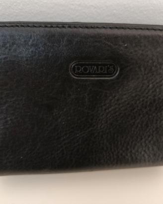 PORTAFOGLIO/PORTAMONETE IN VERA PELLE