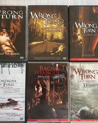DVD Wrong turn 1-6