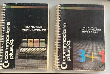 Manuale utente e software commodore plus/4
