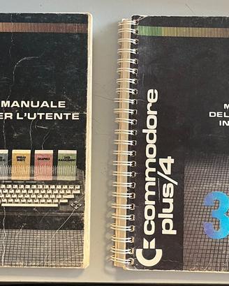 Manuale utente e software commodore plus/4
