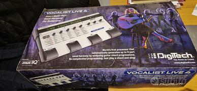 Pedaliera per cantanti Digitech Vocalist Live 4