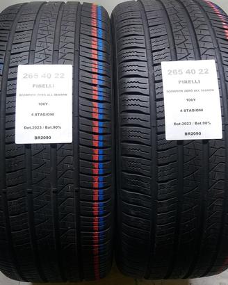 2 GOMME 265 40 22 PIRELLI BR2090