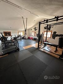 Spazio palestra privato