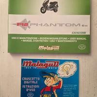 Libretto Uso e Manutenzione Malaguti F12 Phantom