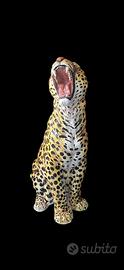 Esclusivo Leopardo in Ceramica Lenci