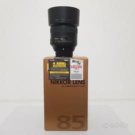Obiettivo Nikon 85mm 1:1.8 G usato