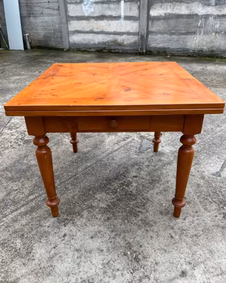 TAVOLA TIRADORA IN CILIEGIO DI FATTURA ARTIGIANALE