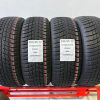4 gomme 205 55 17 Bridgestone invernale