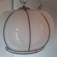 lampadario ingabbiato 