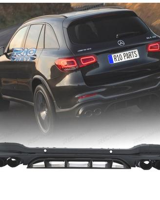 DIFFUSORE MERCEDES GLC X253 SUV 19-22 LOOK AMG GLC