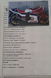 Honda CB 1100 Rd - CB 900 Fc - VFR 750 F