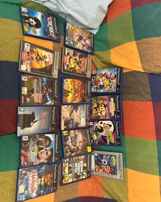 lotto di giochi originali PlayStation 2