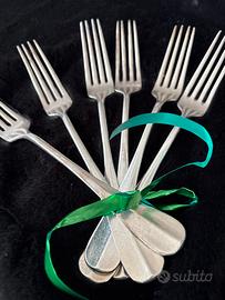Set di forchette in argento