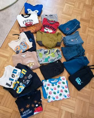 Vestiti bimbo 12-18 mesi autunno inverno
