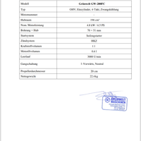 Motore fuoribordo 6,5cv