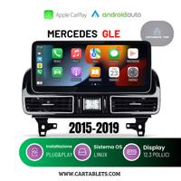 MERCEDES GLE 12.3 linux Carplay android AuTO