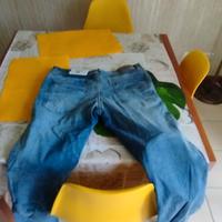 Jeans per moto con ginocchiere estraibili.