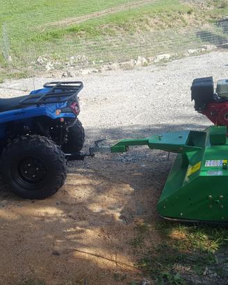 Trinciatrice con Motore - Traino Quad ATV Trattori