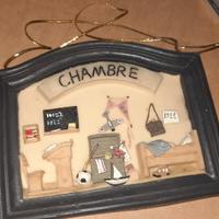 Quadretto miniatura cameretta bimbo