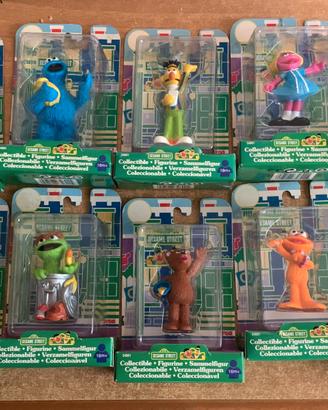 Mega lotto  10 Sesame Street Muppets - Mai aperti.