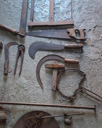 Attrezzi da giardino vintage