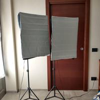 Andoer Kit Luci Studio Fotografia Softbox