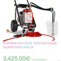 Pompa Airless Tecnover TR super 10000