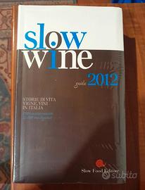 Slow Wine 2012, libro slow food, nuovo, sigillato 