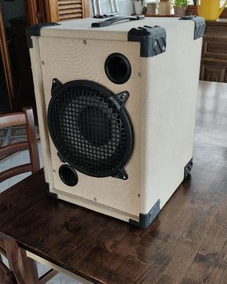CASSA PER BASSO CON WOOFER EMINENCE DELTA 10