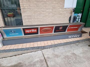 Insegna GUZZI VESPA PIAGGIO GILERA APRILIA DERBI