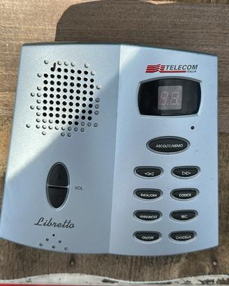 Segreteria Telefonica Telecom Italia Libretto