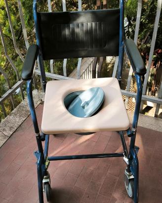 Sedia comoda wc disabili anziani